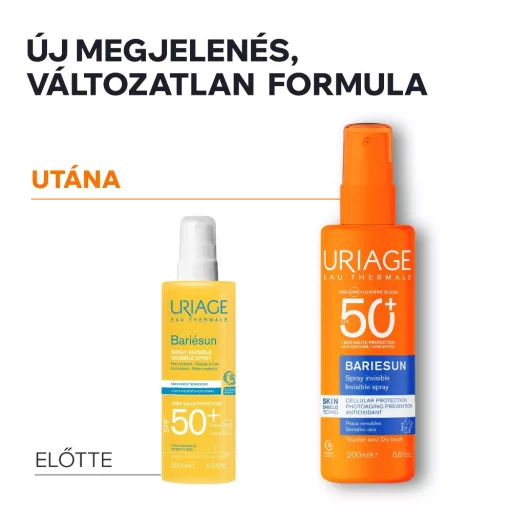 Uriage Bariésun SPF50 + illatmentes spray 200 ml