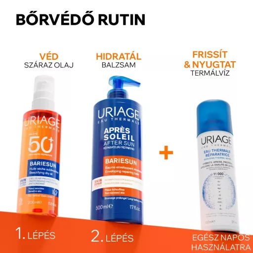 Uriage Bariésun SPF50+ száraz olaj spray 200 ml