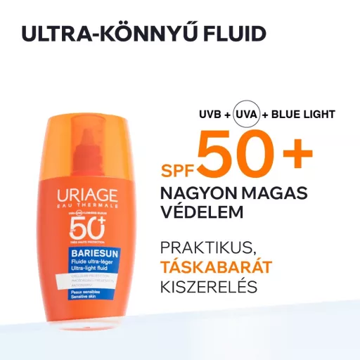 Uriage Bariésun Ultra könnyű fluid SPF50+ 30 ml