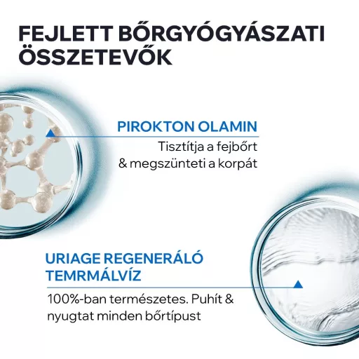 Uriage D.S. Hair kímélő sampon 200 ml