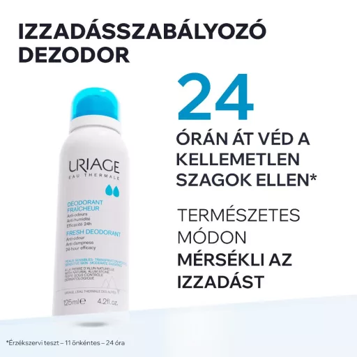 Uriage deo izzadásgátló spray 125 ml