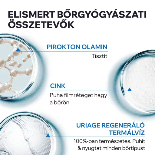 Uriage D.S. habzó gél seborrhoeás bőrre 150 ml