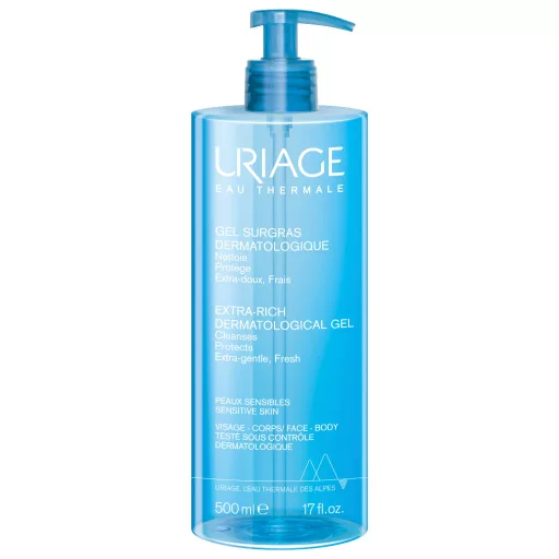 Uriage DERM-PHY tusfürdő gél 500 ml