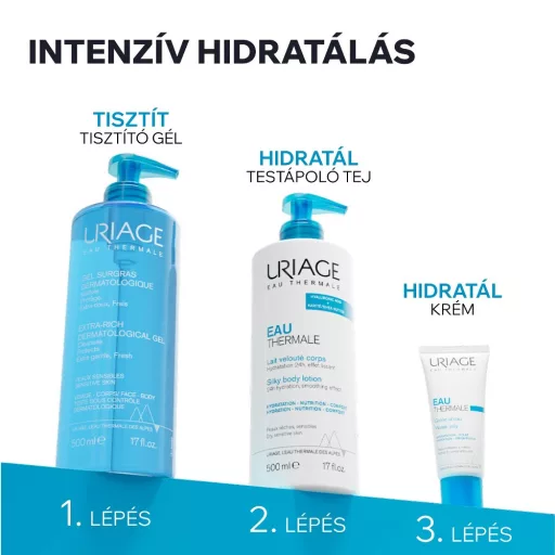 Uriage DERM-PHY tusfürdő gél 500 ml
