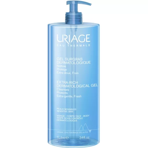 Uriage Gel Surgras Dermatalogique tusfürdő 1000 ml