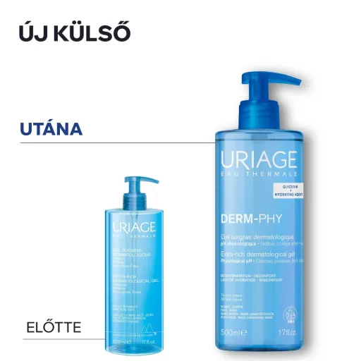 Uriage DERM-PHY tusfürdő gél 1000 ml