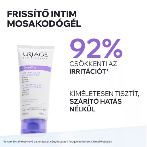 Uriage Gyn-Phy intim mosakodó gél 200 ml