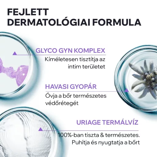 Uriage Gyn-Phy intim mosakodó gél 200 ml