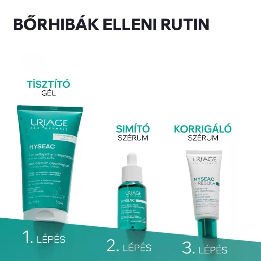 Uriage Hyséac bőrtisztítő habzó gél 150 ml