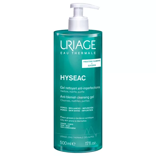 Uriage Hyséac bőrtisztítő habzó gél 500 ml