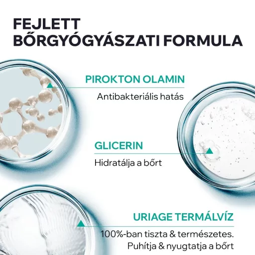 Uriage Hyséac bőrtisztítő habzó gél 500 ml