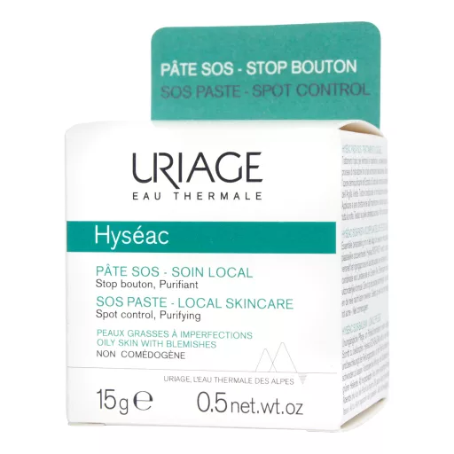 Uriage Hyséac SOS Paté paszta pattanásos bőrre 15 g