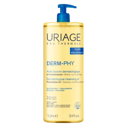 Uriage DERM-PHY tusfürdő olaj 1000 ml