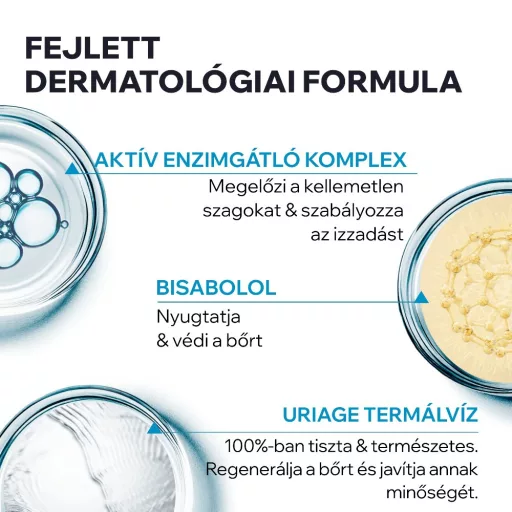 Uriage Deodorant Puissance3 izzadásgátló dezodor 50 ml