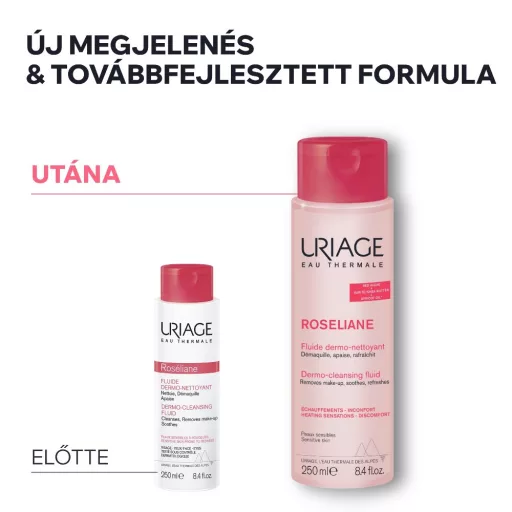 Uriage Roseliane Arctisztító tej érzékeny bőrre 250 ml