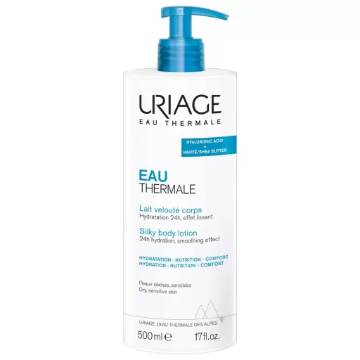 Uriage Silky Body hyaluronsavas testápoló tej 500 ml