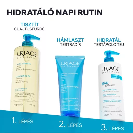Uriage Silky Body hyaluronsavas testápoló tej 500 ml