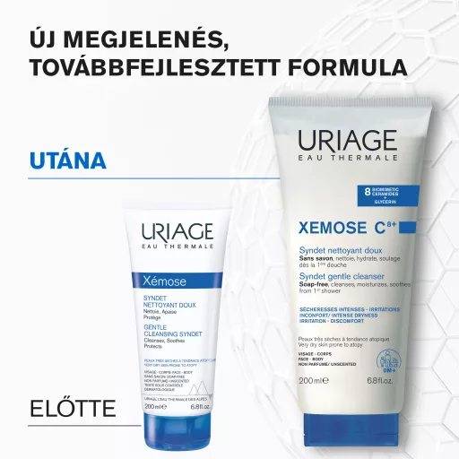 Uriage Xémose Syndet krémtusfürdő 200 ml