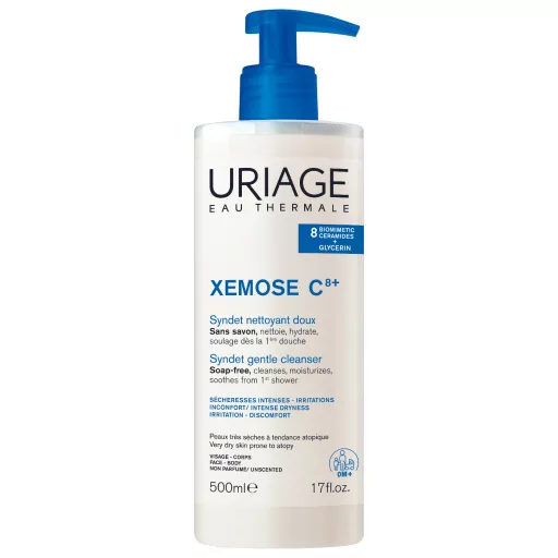Uriage Xémose C8+ Syndet krémtusfürdő 500 ml