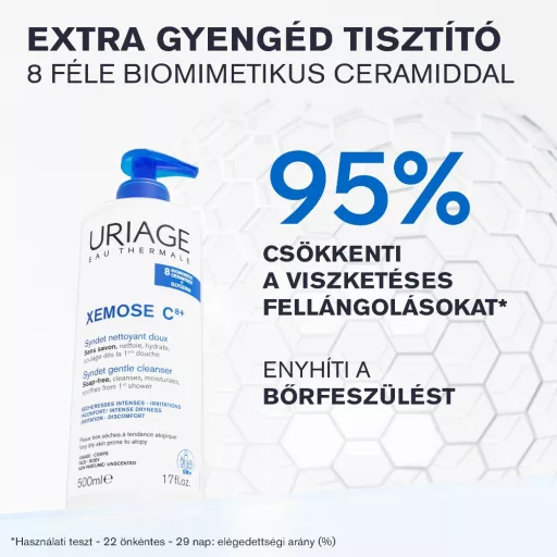 Uriage Xémose C8+ Syndet krémtusfürdő 500 ml