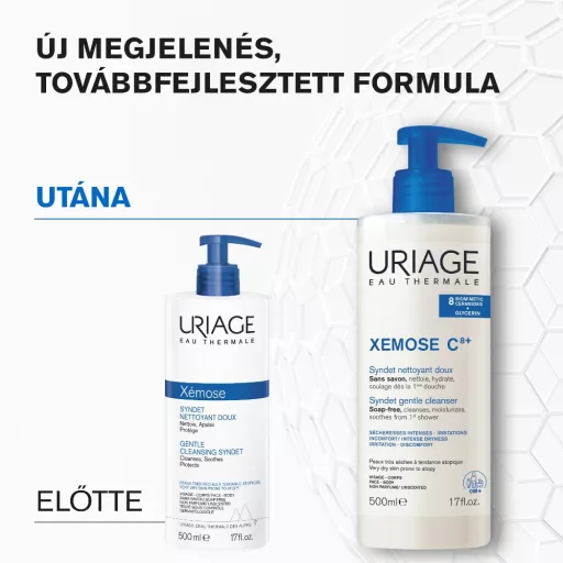 Uriage Xémose C8+ Syndet krémtusfürdő 500 ml
