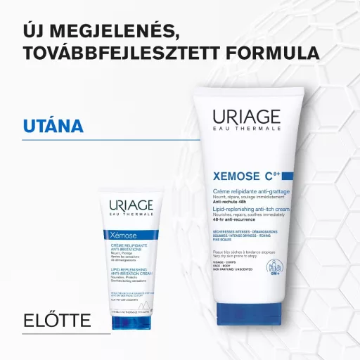 Uriage Xémose testápoló krém nagyon száraz bőrre 200 ml