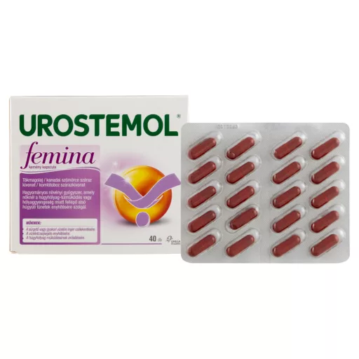 Urostemol Femina kemény kapszula 40 db