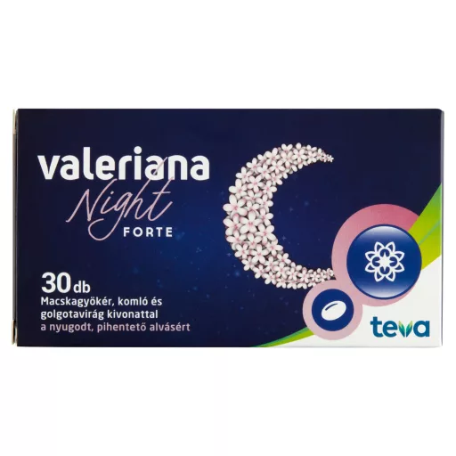 Valeriana Night Forte Növ lágyzselatin kapszula 30 db
