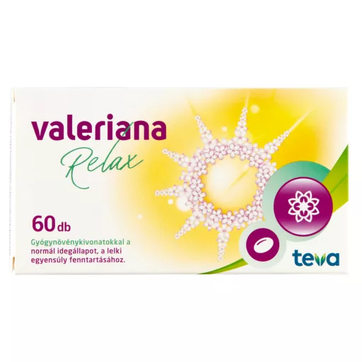 Valeriana Relax Növényi lágyzselatin kapszula 60 db