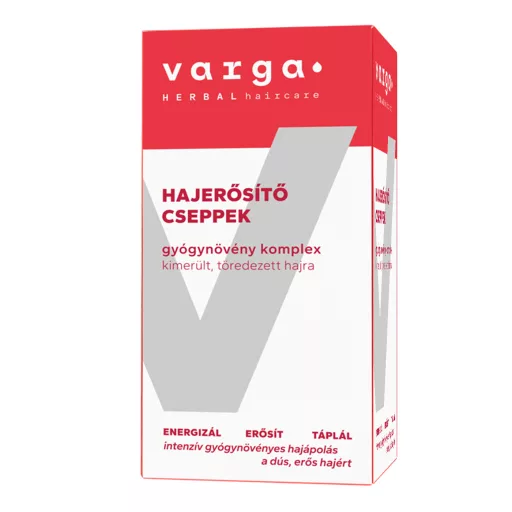 Varga Hajerősítő cseppek kimerült, töredezett hajra 50 ml