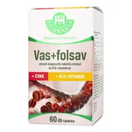 Herbária vas + folsav tabletta 60 db