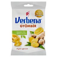 Verbena Sugar Free Gyömbér cukorka 60 g