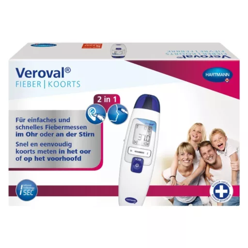 Hartmann Veroval 2 in 1 fül- és homlok lázmérő