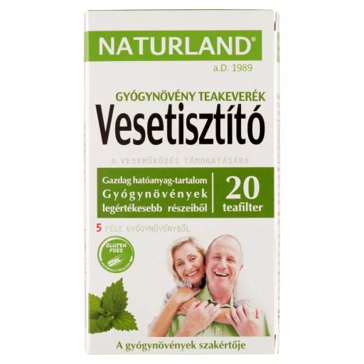 Naturland Vesetisztító teakeverék 20 x 1,6 g