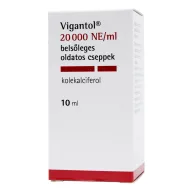 Vigantol 20000 NE/ml belsőleges oldatos cseppek 10 ml