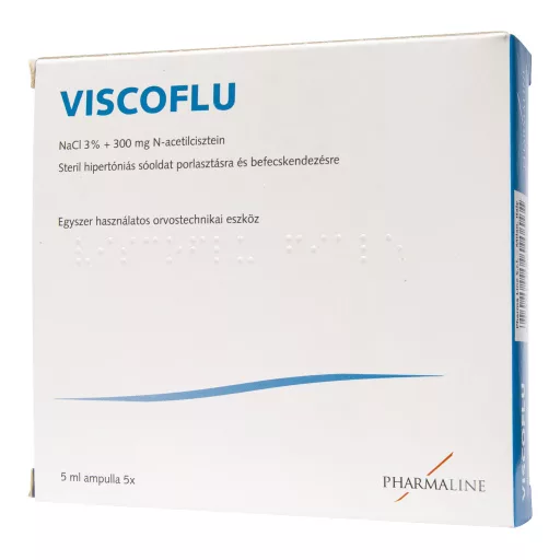 Viscoflu oldat 5 ml 5 db