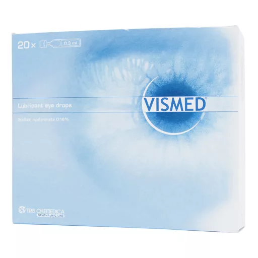 Vismed nedvesítő szemcsepp 20 x 0,3 ml