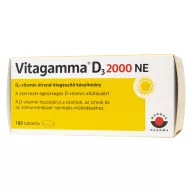 Vitagamma D3 2000NE D3-vitamin tabletta 100 db