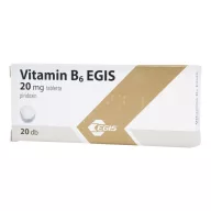 Vitamin B6 Egis 20 mg tabletta 20 db 