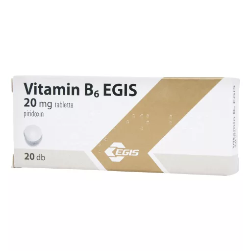 Vitamin B6 Egis 20 mg tabletta 20 db 