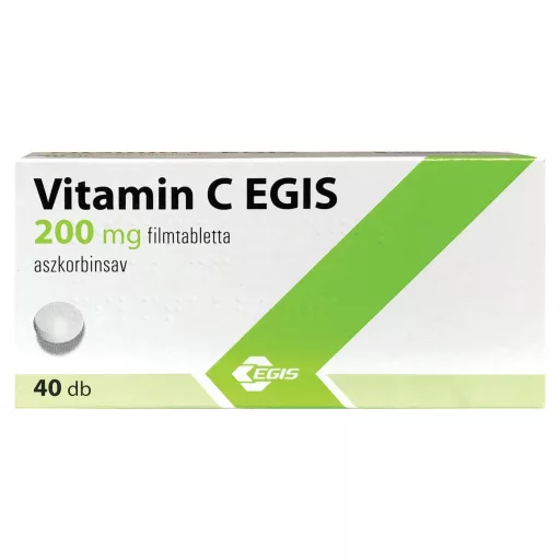 Vitamin C Egis 200 mg filmtabletta 40 db