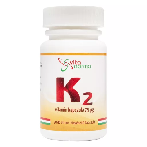 Vitanorma K2-vitamin 75 mcg kapszula 30 db