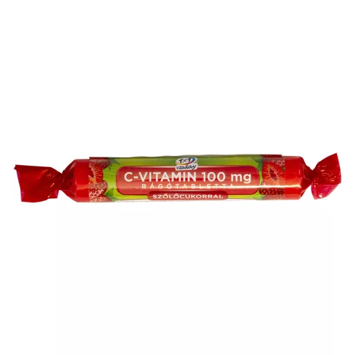 1x1 Vitaday C-vitamin 100 mg eper ízű rágótabletta 17 db