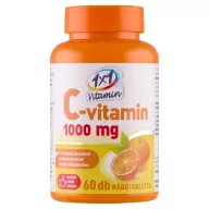   1x1 Vitamin C-vitamin 1000 mg narancs ízű rágótabletta 60 db