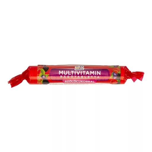 1x1 Vitaday Multivitamin erdei gyümölcs ízű rágótabletta 17 db