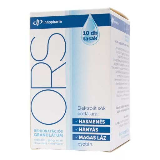 Innopharm Ors rehidratációs granulátum speciális - gyógyászati célra szánt - élelmiszer 10 db