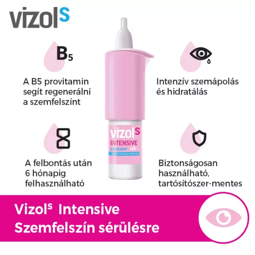 Vizol S Intensive oldatos szemcsepp 10 ml