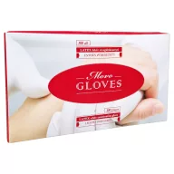 MovoMed latex púderes vizsgálókesztyű M 100 db