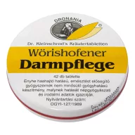Wörishofener Darmpflege tabletta 42 db