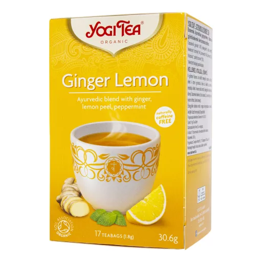 Yogi Tea Bio Citromos gyömbér tea 17 db